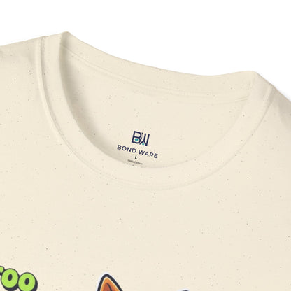 "Too Cool For Humans" Attitude Dog Tee