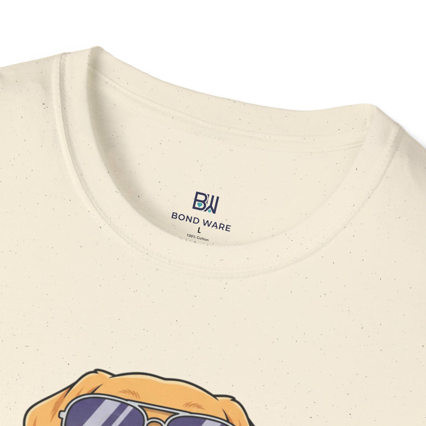 Cool Dog "Stay Pawsitive" Graphic T-Shirt