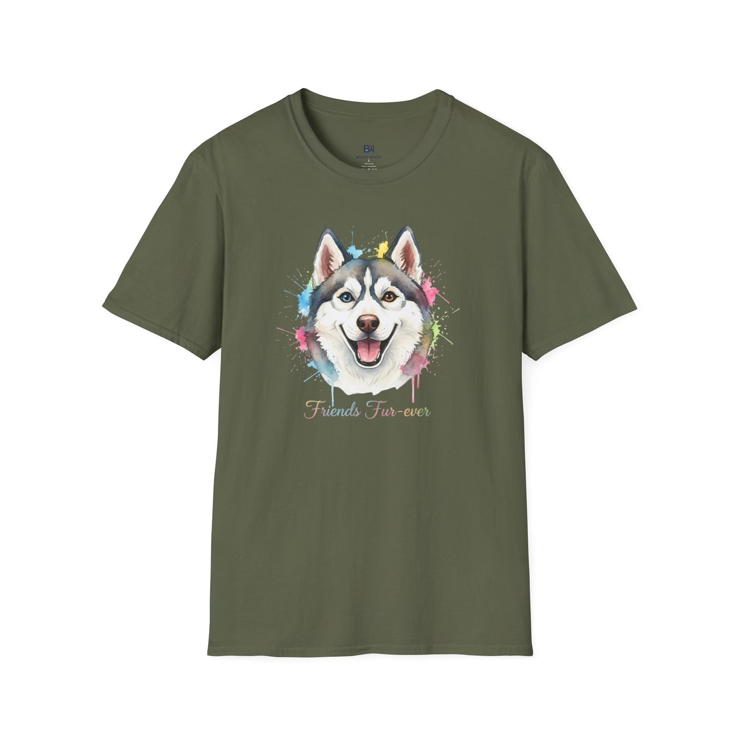 Happy Husky "Friends Fur-ever" Graphic Tee
