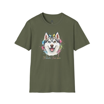 Happy Husky "Friends Fur-ever" Graphic Tee