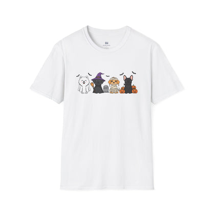 Trick or Treat Pups Halloween Graphic Tee