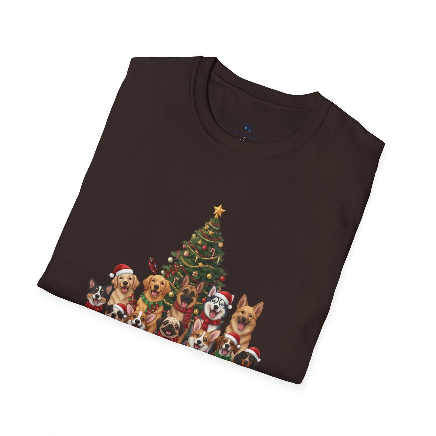 Holiday Hounds Christmas Tree T-Shirt