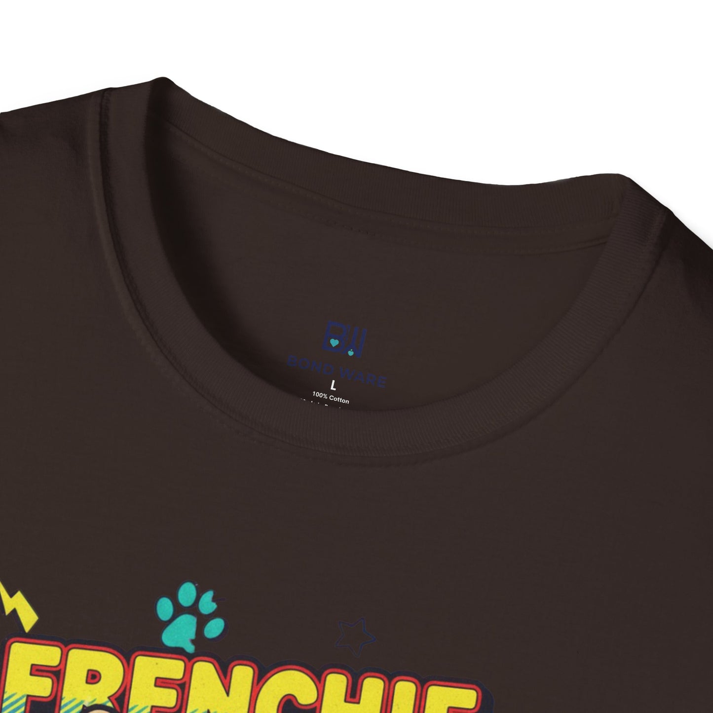 Cool French Bulldog "Vibes Only" T-Shirt