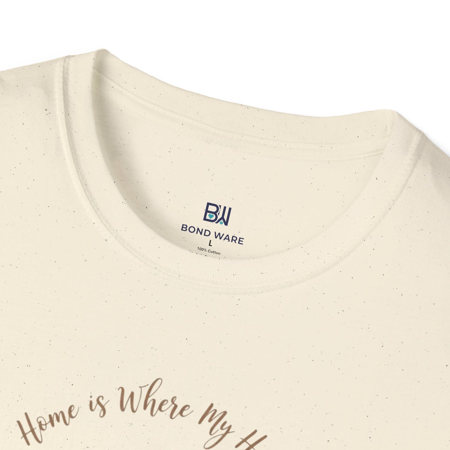 Watercolor Golden Retriever Heart Graphic Tee