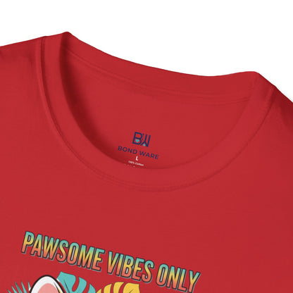 "Pawsome Vibes Only" Summer Frenchie T-Shirt