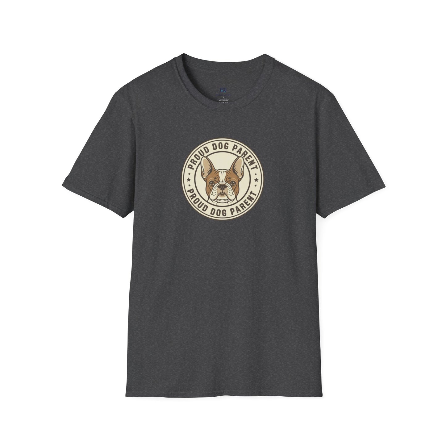 Proud Dog Parent Retro-Style Badge Tee