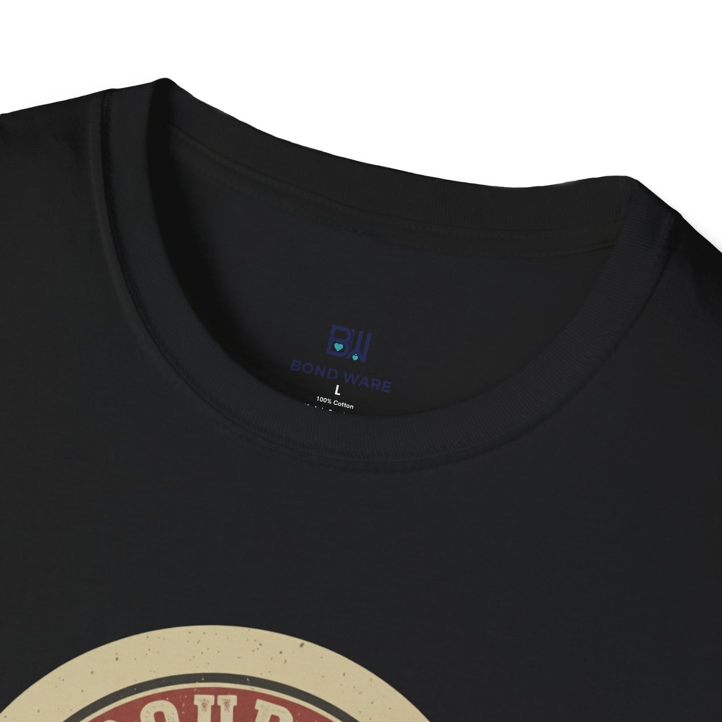 "Proud Dog Dad" Classic Badge Graphic Tee