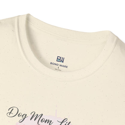 "The Best Life" Floral Poodle Dog Mom Tee