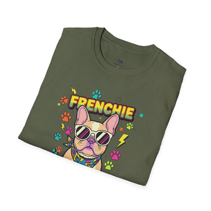 Cool French Bulldog "Vibes Only" T-Shirt