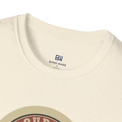 "Proud Dog Dad" Classic Badge Graphic Tee