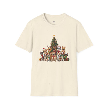 Holiday Hounds Christmas Tree T-Shirt