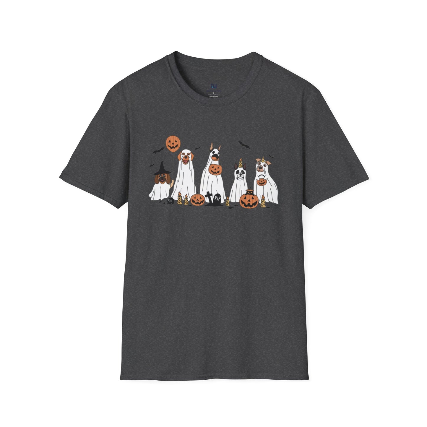 Howl-o-ween Ghost Dog Party T-Shirt