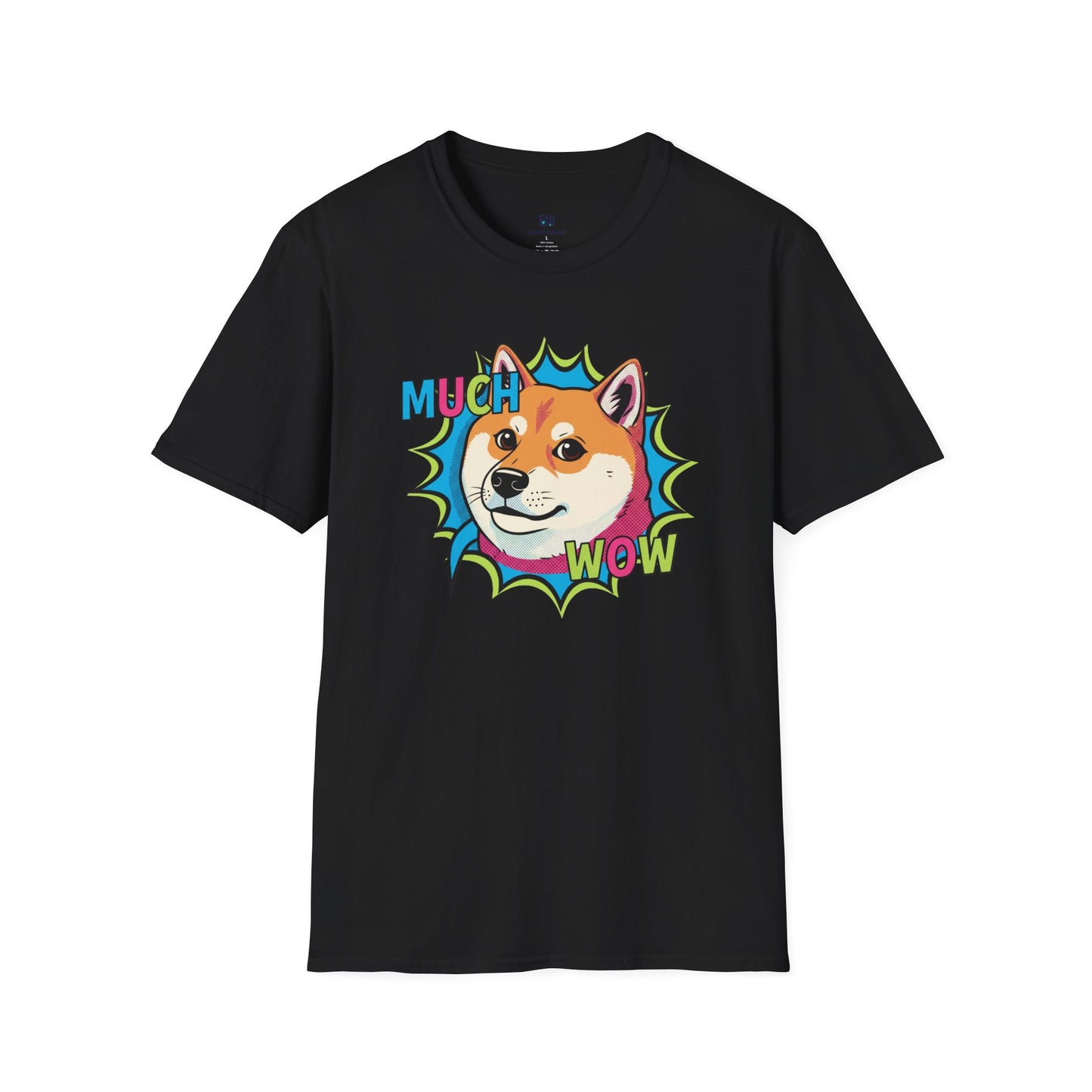 Viral Doge Meme "Much Wow" Graphic Tee