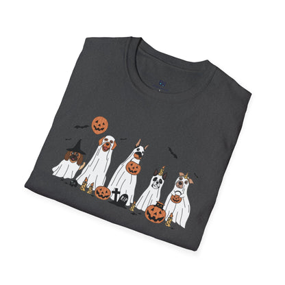Howl-o-ween Ghost Dog Party T-Shirt