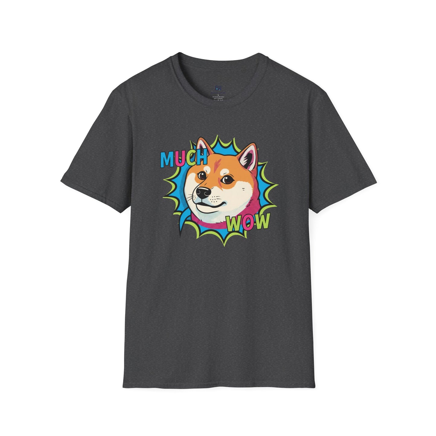Viral Doge Meme "Much Wow" Graphic Tee