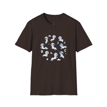 Cosmic Canines Outer Space Adventure Tee
