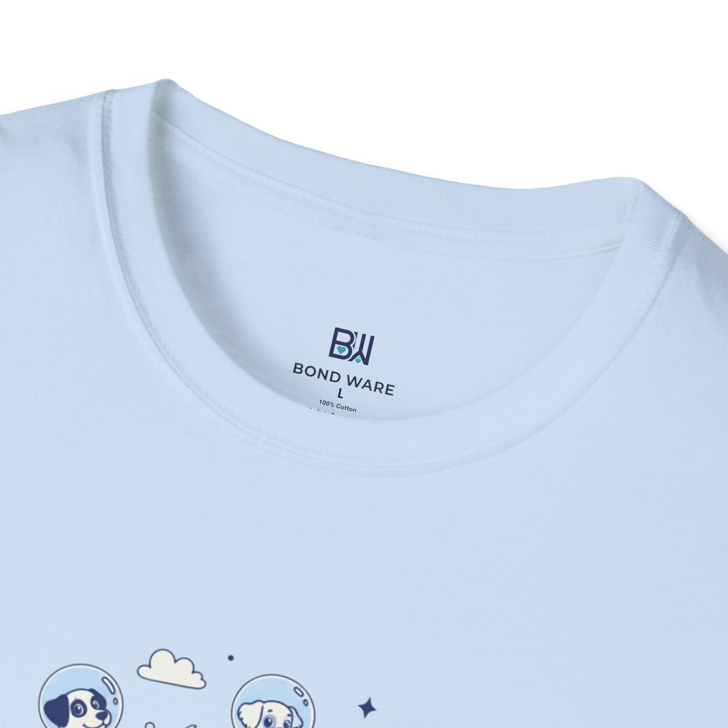 Cosmic Canines Outer Space Adventure Tee