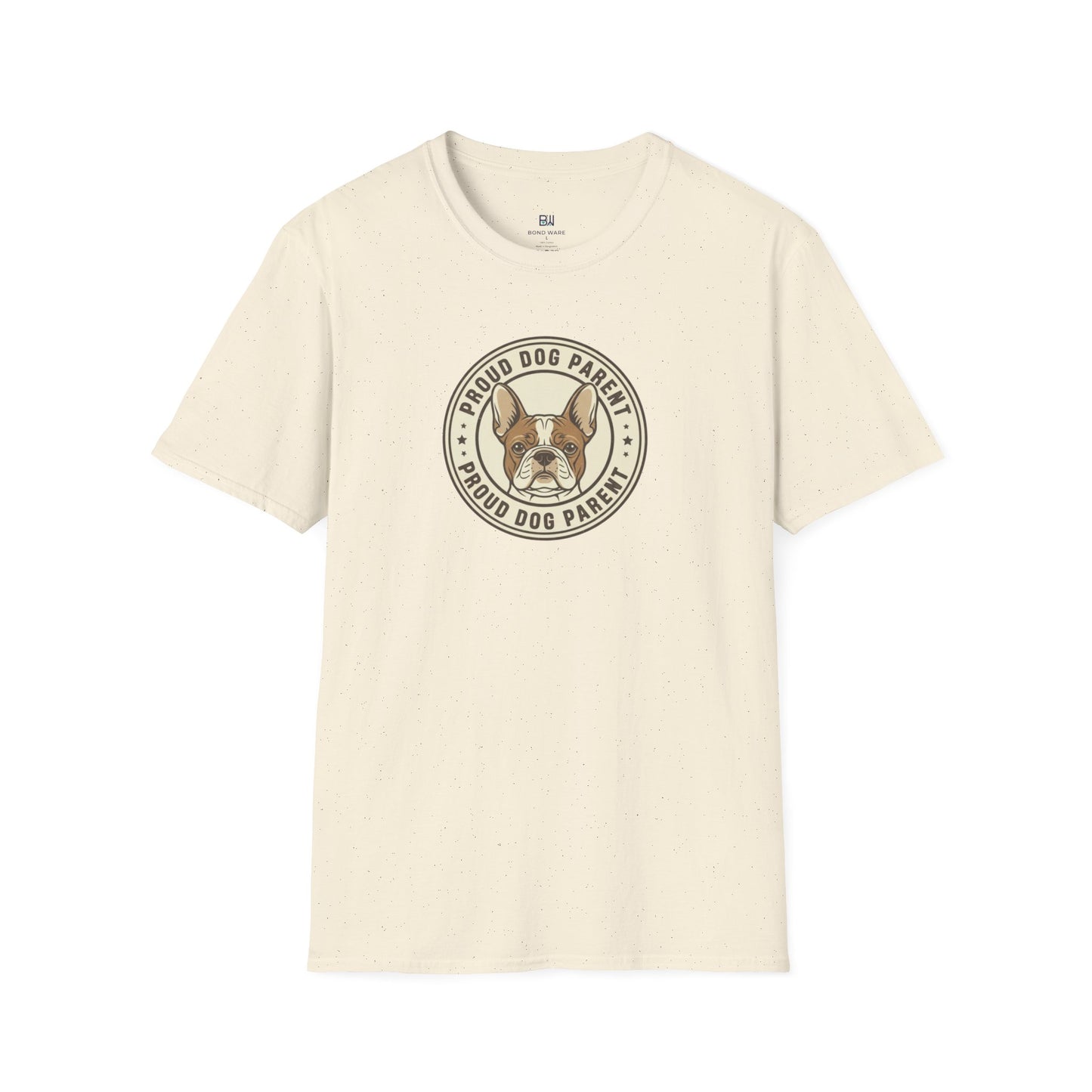 Proud Dog Parent Retro-Style Badge Tee