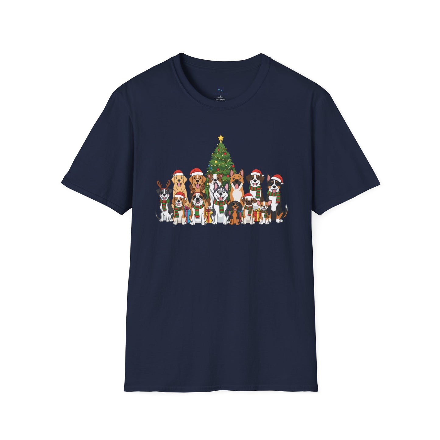 Merry Woofmas! Holiday Dog Squad T-Shirt