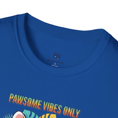 "Pawsome Vibes Only" Summer Frenchie T-Shirt