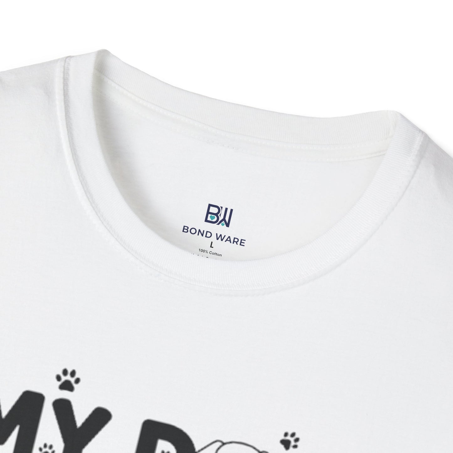 Funny Dog Lover "My Dog Walks Me" T-Shirt