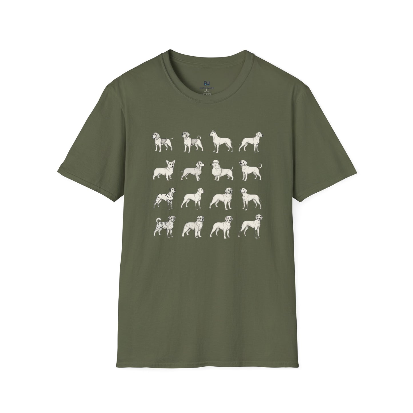 The Ultimate Dog Lover's Breed Chart Tee