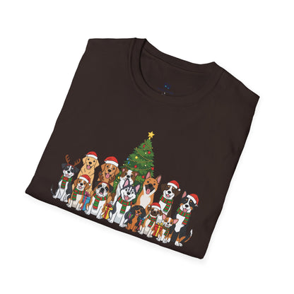 Merry Woofmas! Holiday Dog Squad T-Shirt