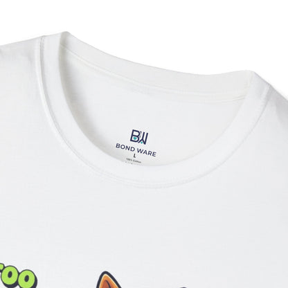 "Too Cool For Humans" Attitude Dog Tee