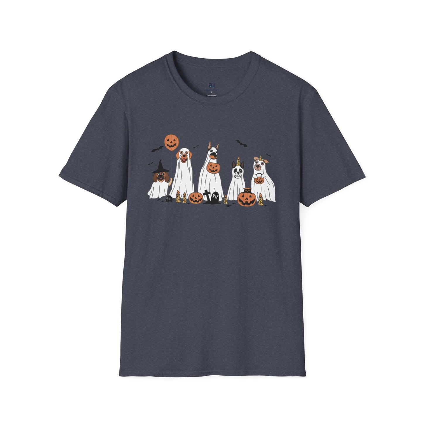 Howl-o-ween Ghost Dog Party T-Shirt