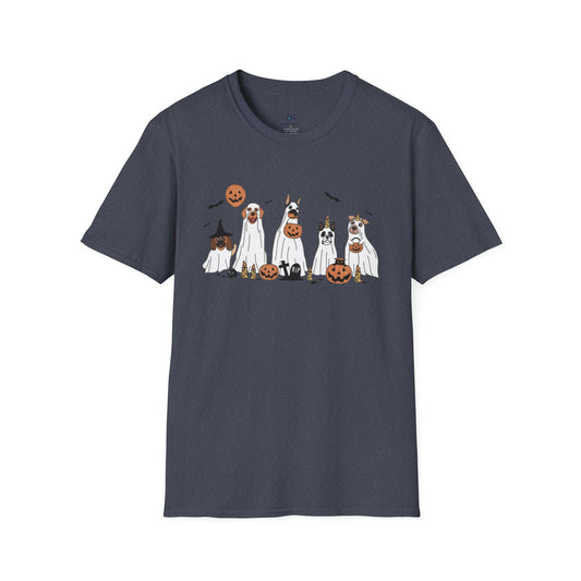 Howl-o-ween Ghost Dog Party T-Shirt