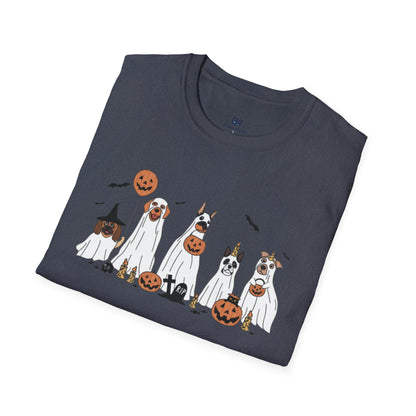 Howl-o-ween Ghost Dog Party T-Shirt