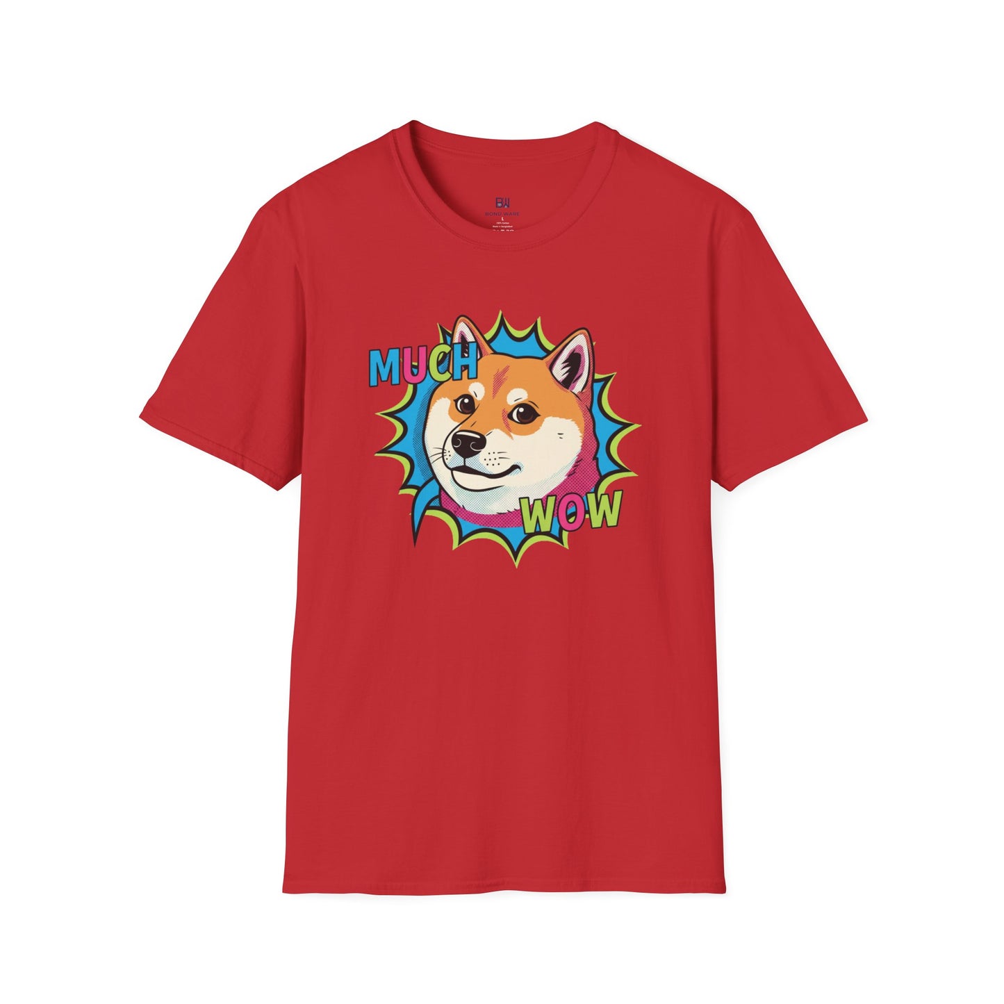 Viral Doge Meme "Much Wow" Graphic Tee