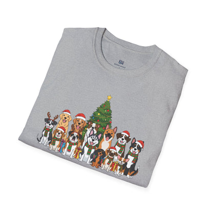 Merry Woofmas! Holiday Dog Squad T-Shirt