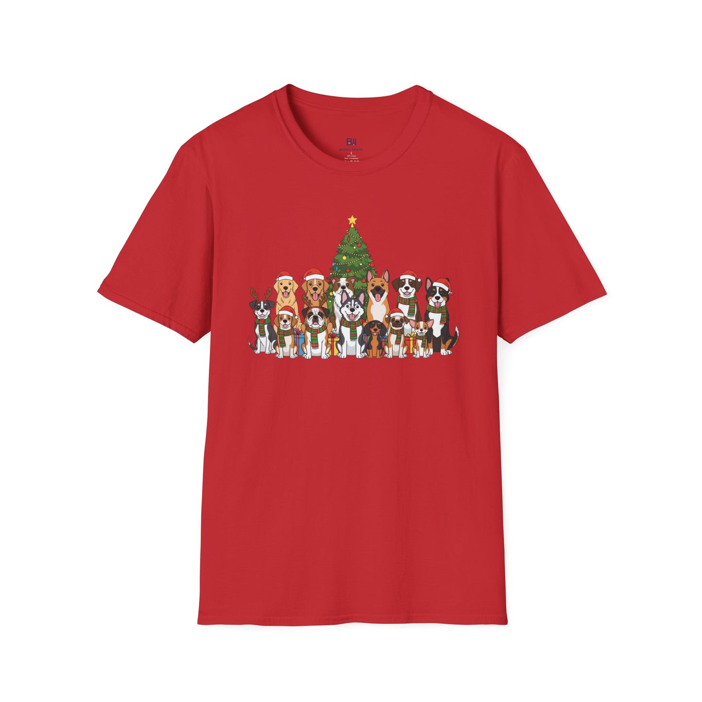 Merry Woofmas! Holiday Dog Squad T-Shirt