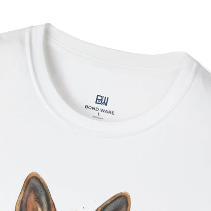 "Home is Where the Dog Is" Watercolor GSD T-Shirt