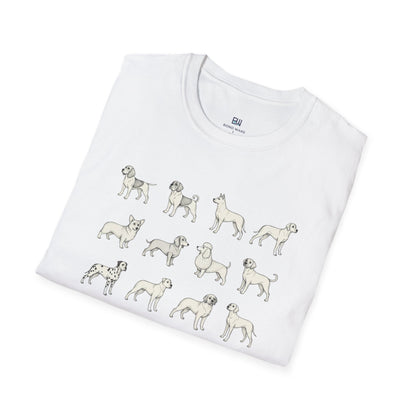 The Ultimate Dog Lover's Breed Chart Tee