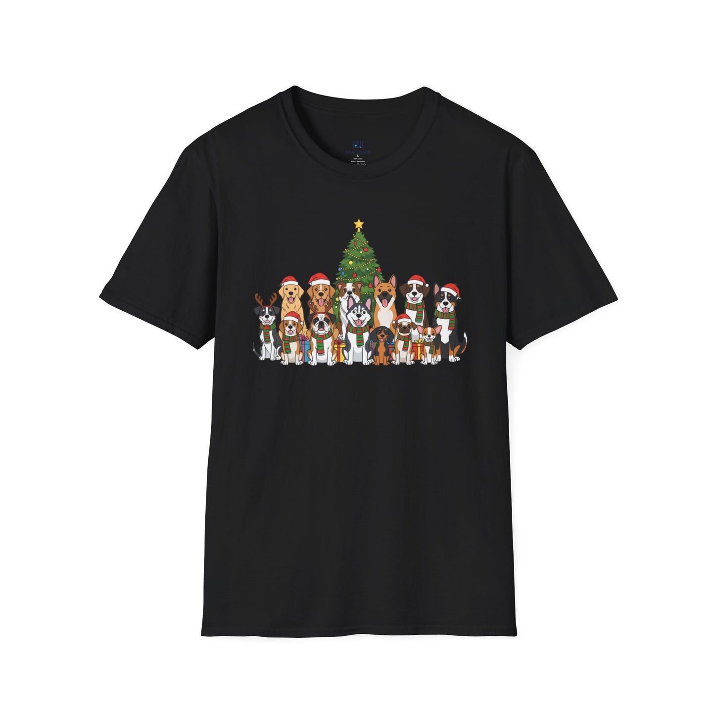Merry Woofmas! Holiday Dog Squad T-Shirt