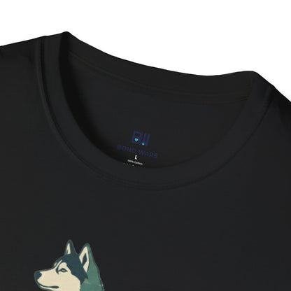 Retro "Life Is Better With My Husky" T-Shirt