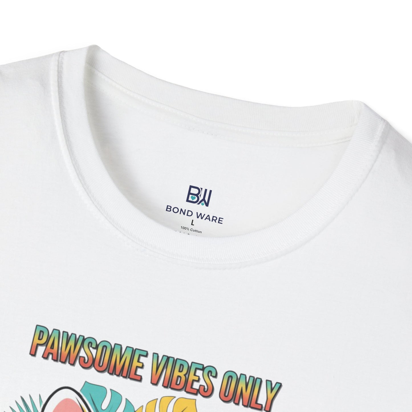 "Pawsome Vibes Only" Summer Frenchie T-Shirt