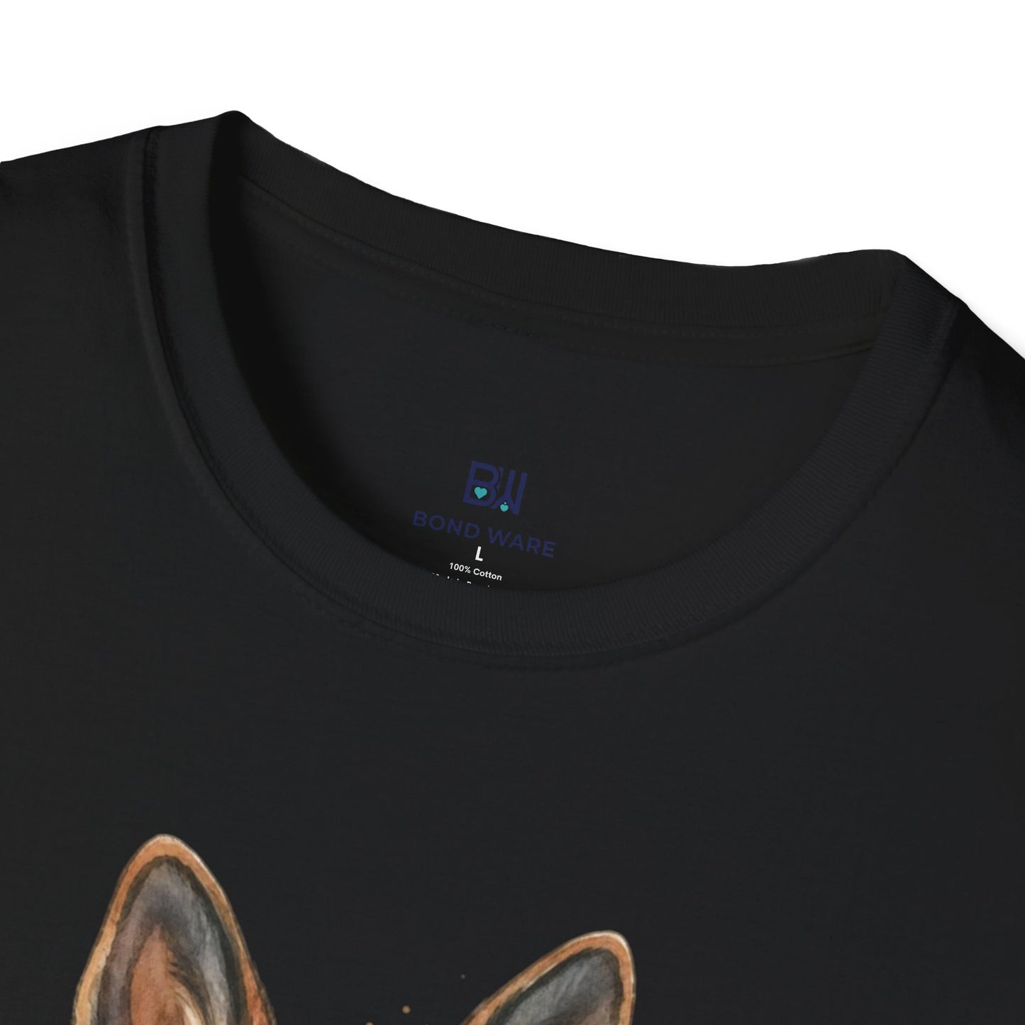 "Home is Where the Dog Is" Watercolor GSD T-Shirt