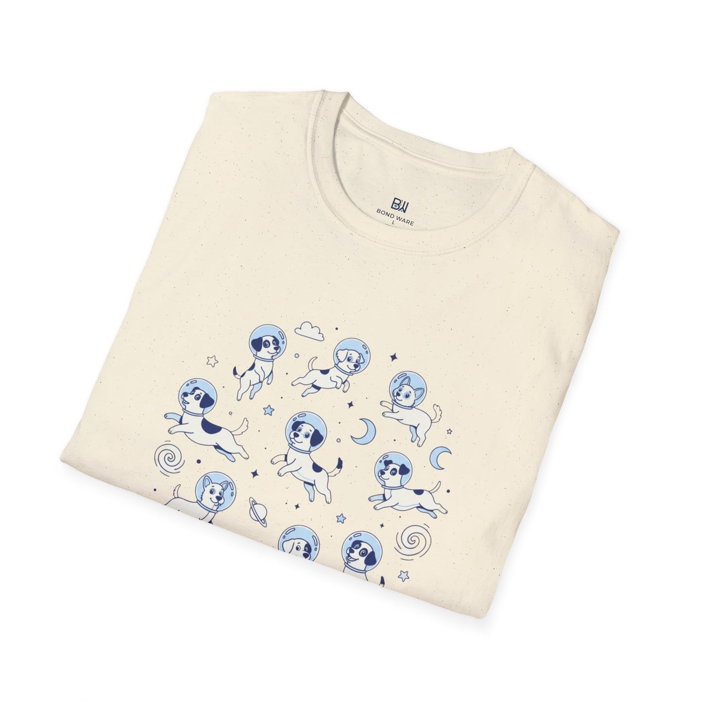 Cosmic Canines Outer Space Adventure Tee