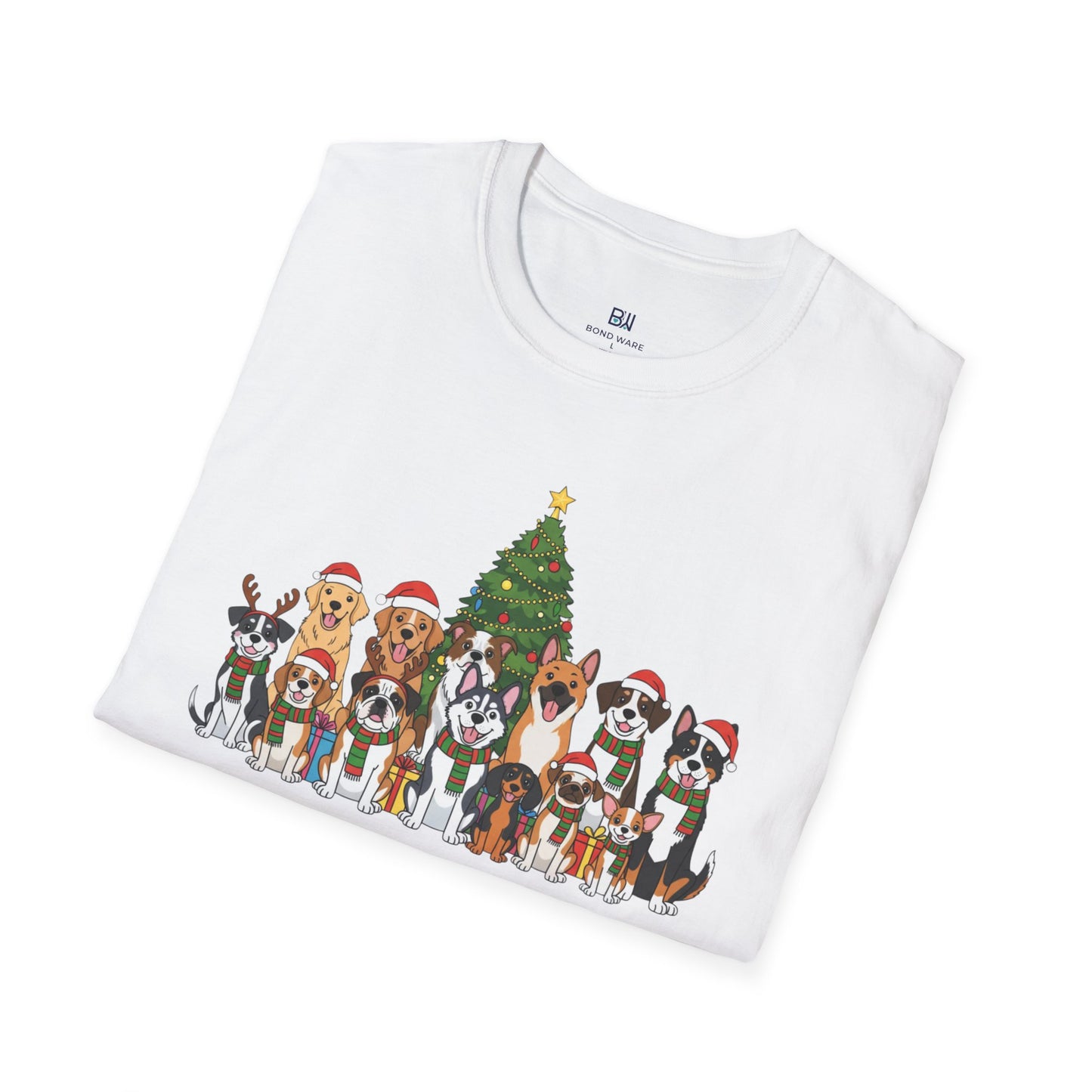 Merry Woofmas! Holiday Dog Squad T-Shirt