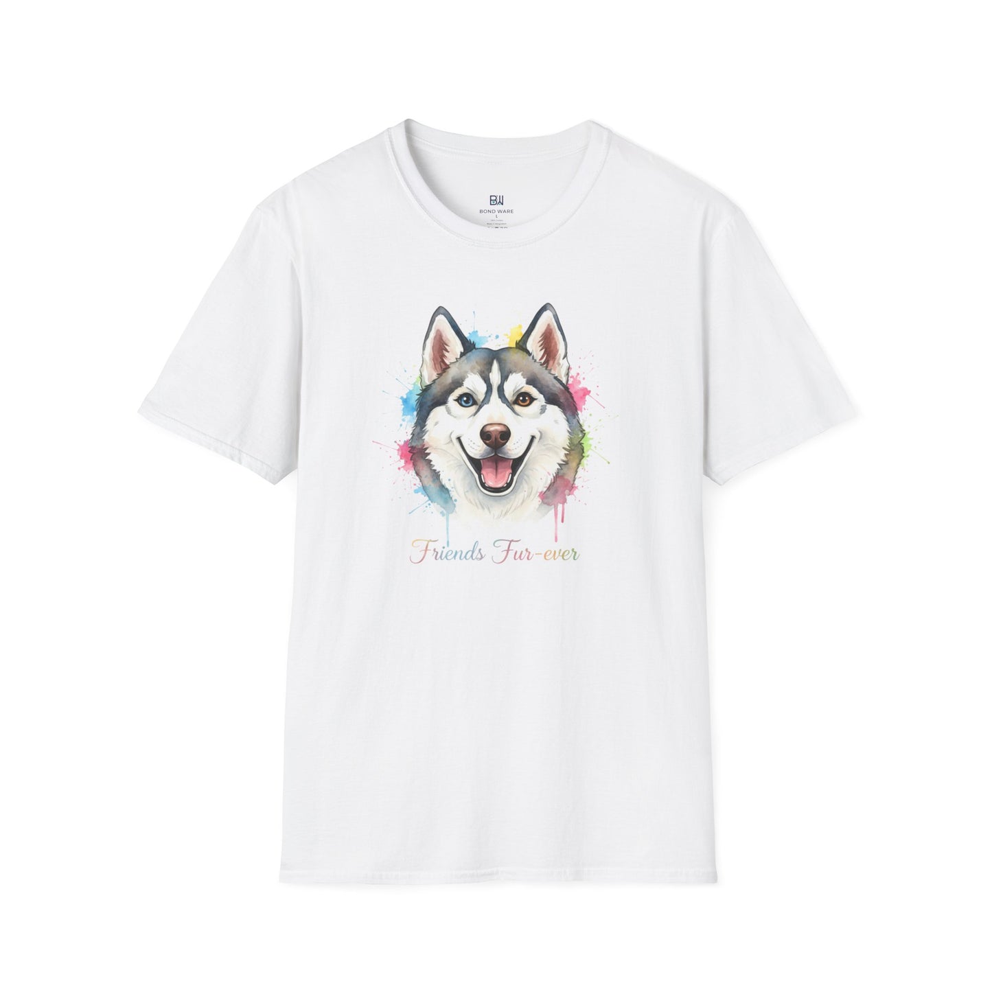 Happy Husky "Friends Fur-ever" Graphic Tee