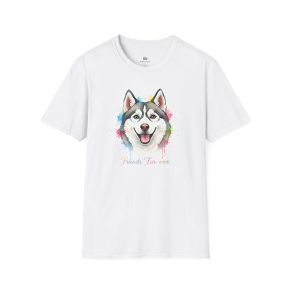 Happy Husky "Friends Fur-ever" Graphic Tee