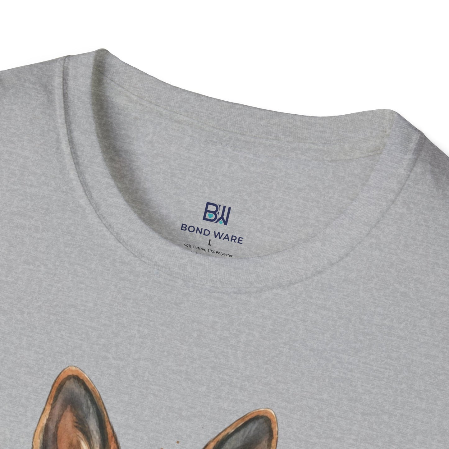 "Home is Where the Dog Is" Watercolor GSD T-Shirt