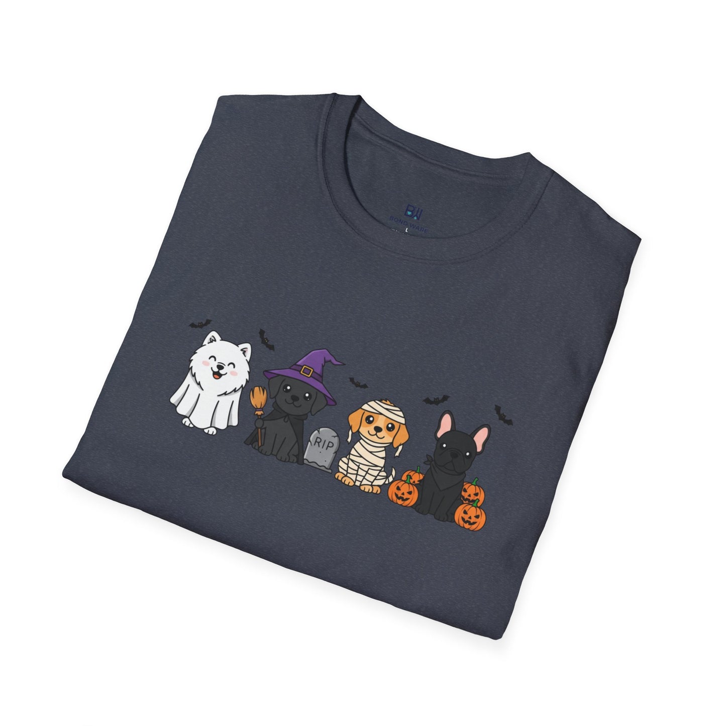 Trick or Treat Pups Halloween Graphic Tee