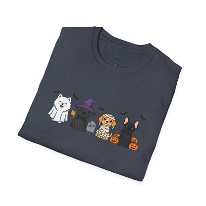 Trick or Treat Pups Halloween Graphic Tee