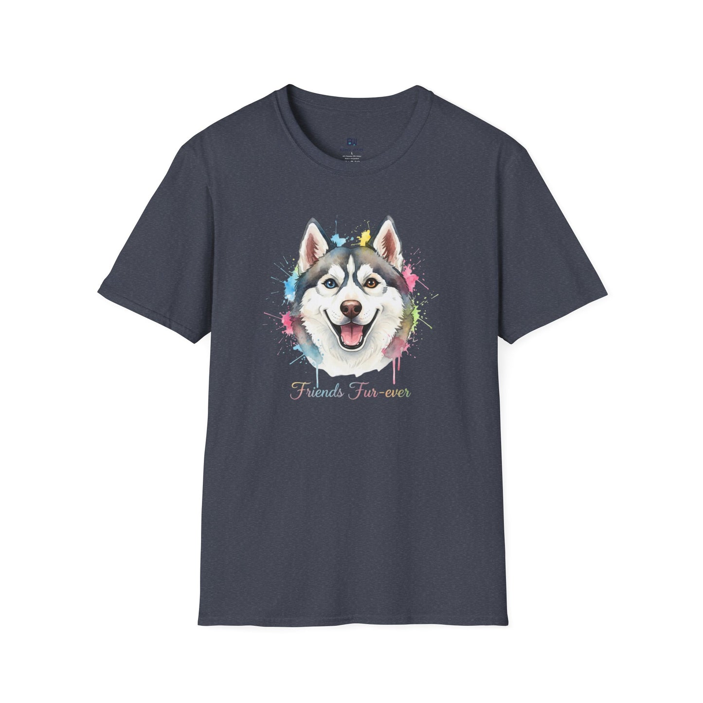 Happy Husky "Friends Fur-ever" Graphic Tee