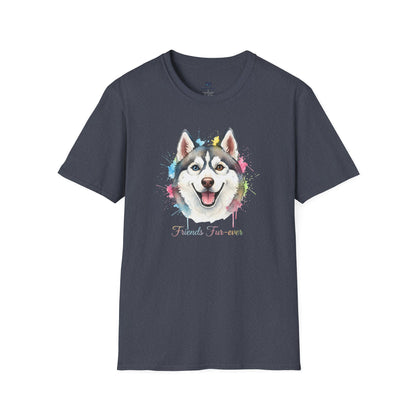 Happy Husky "Friends Fur-ever" Graphic Tee