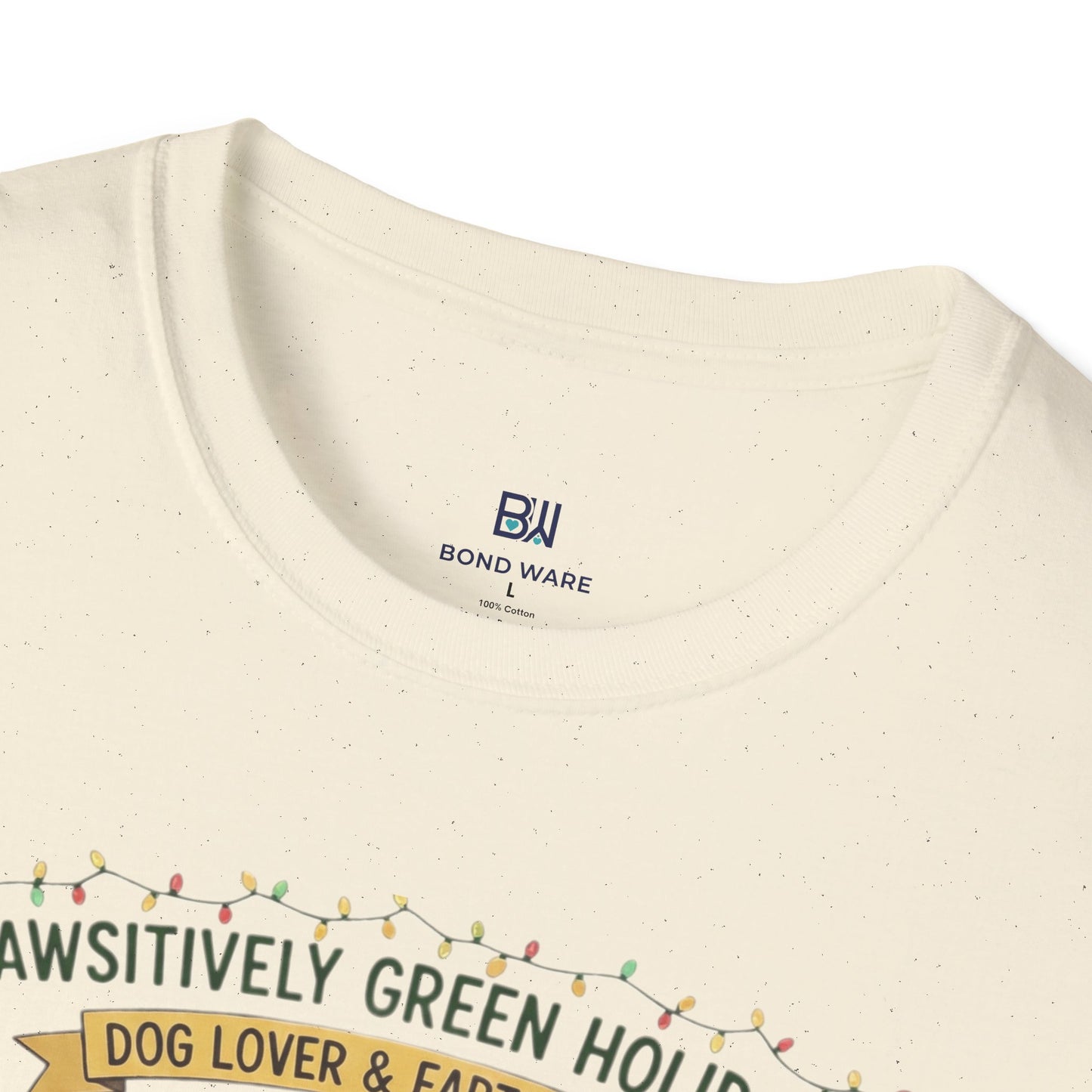 Cute Dog Lover Earth Lover Green Holidays Xmas T-Shirt